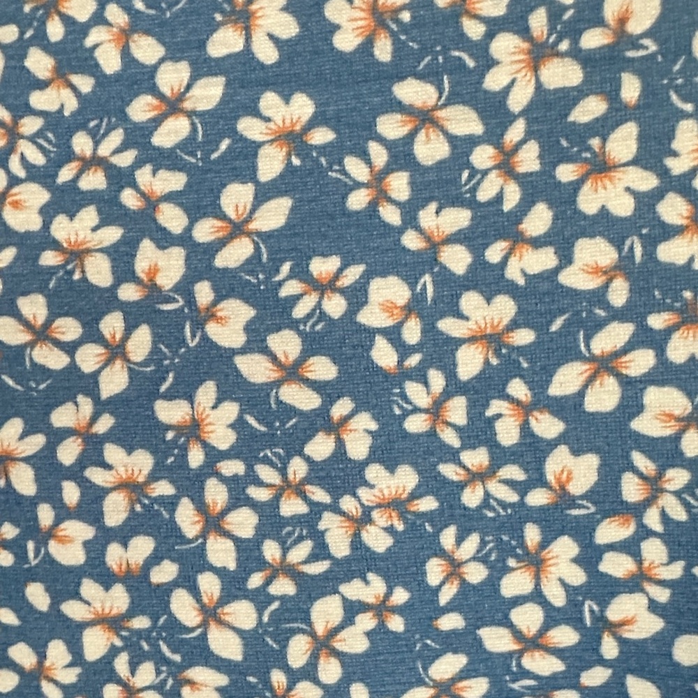Floral Blue Maxi Dress - Picture 2 of 3